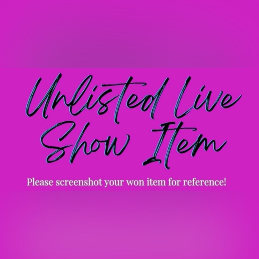 Unlisted items 😍😍😍👗👗👗👗 Tomorrow 🥳March 22 , 11:15Am EST